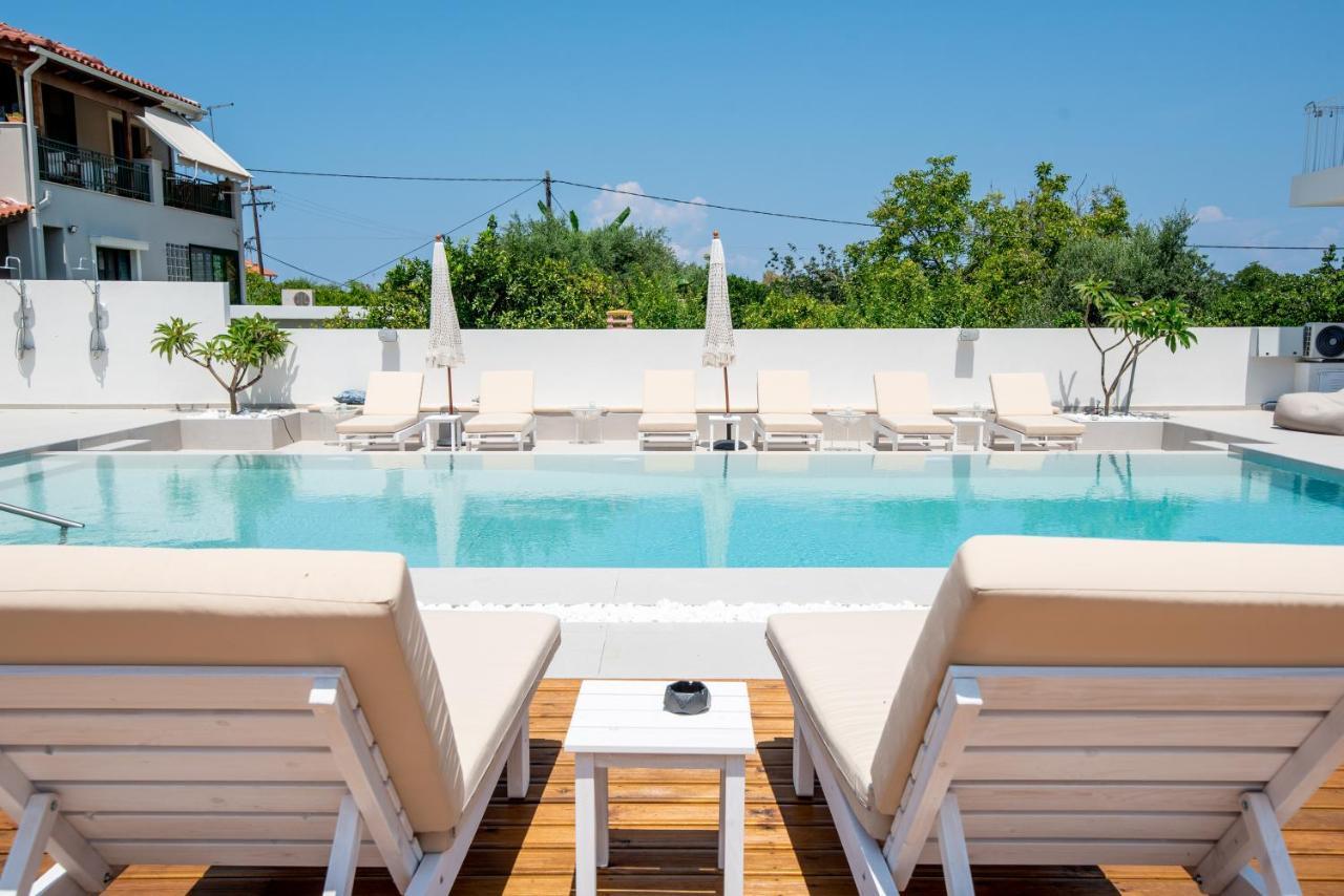 Ennea Suites-Earth Suite Flámbouras Extérieur photo